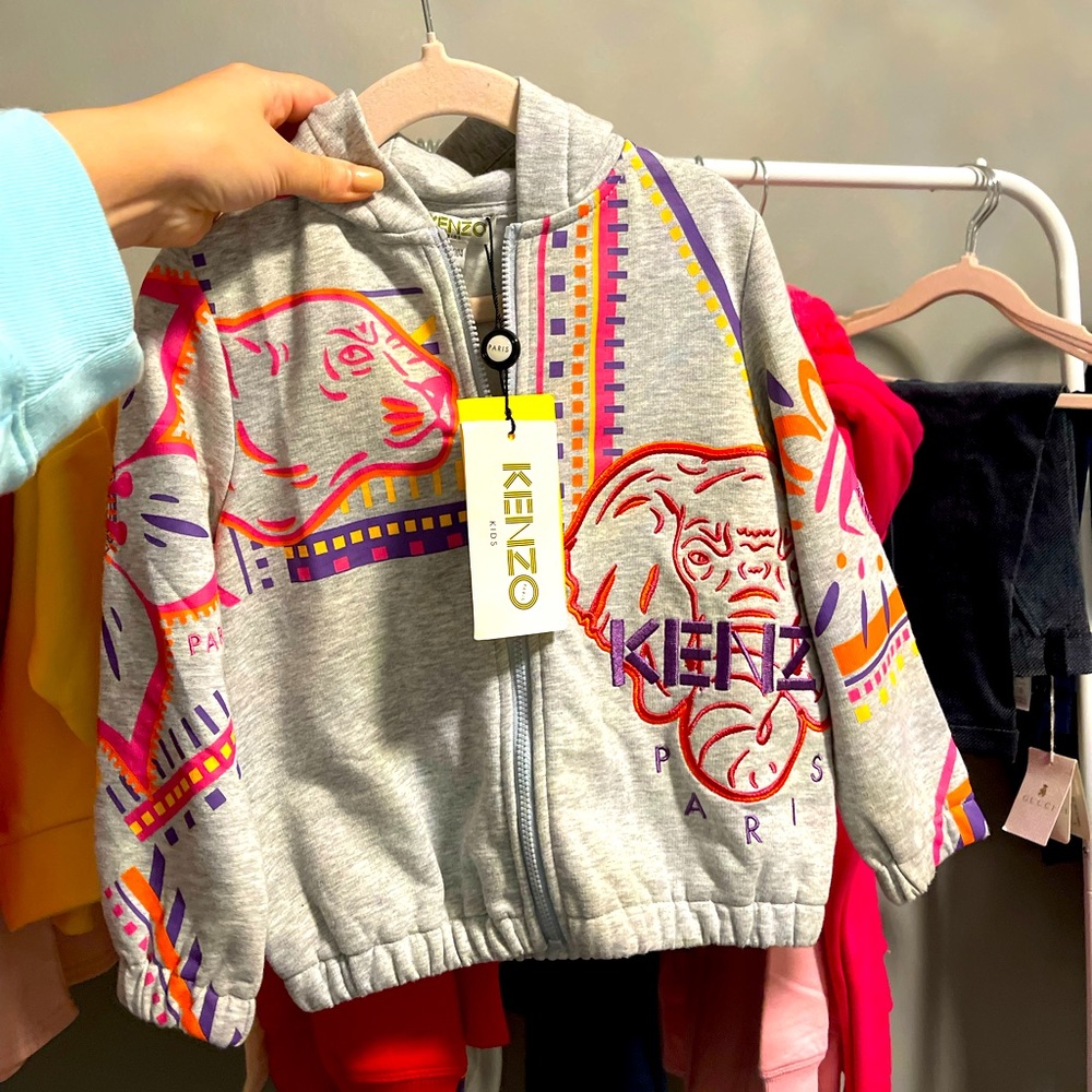 Size 4 kids Kenzo sweater brand new with tags